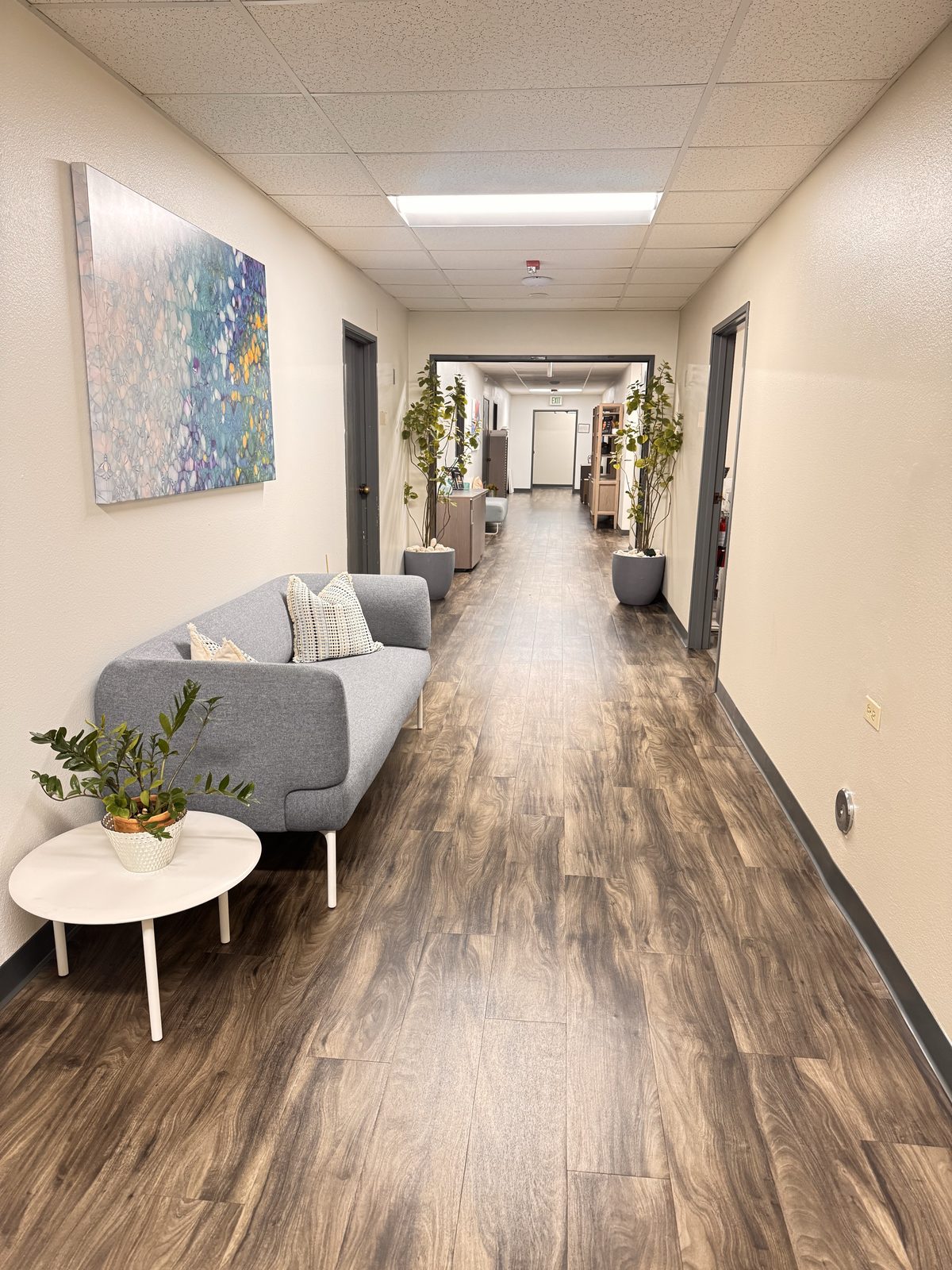 Patient corridor at Radiant Sun Medical