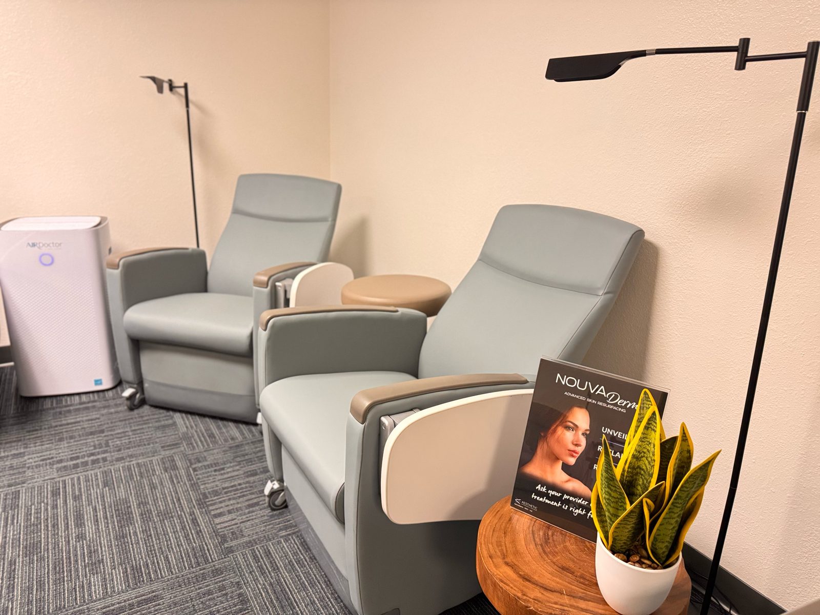 Radiant Sun Medical IV therapy room — Irvine, CA